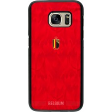 Samsung Galaxy S7 Case Hülle - Belgien 2026 personalisierbares Fussballtrikot