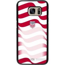Samsung Galaxy S7 Case Hülle - Vereinigten Staaten 2026 personalisierbares Fussballtrikot
