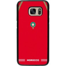 Samsung Galaxy S7 Case Hülle - Marokko 2026 personalisierbares Fussballtrikot