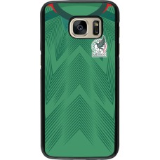 Samsung Galaxy S7 Case Hülle - Mexiko 2022 personalisierbares Fussballtrikot