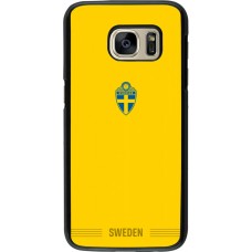 Samsung Galaxy S7 Case Hülle - Schweden 2026 personalisierbares Fussballtrikot