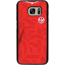 Samsung Galaxy S7 Case Hülle - Tunesien 2022 personalisierbares Fussballtrikot