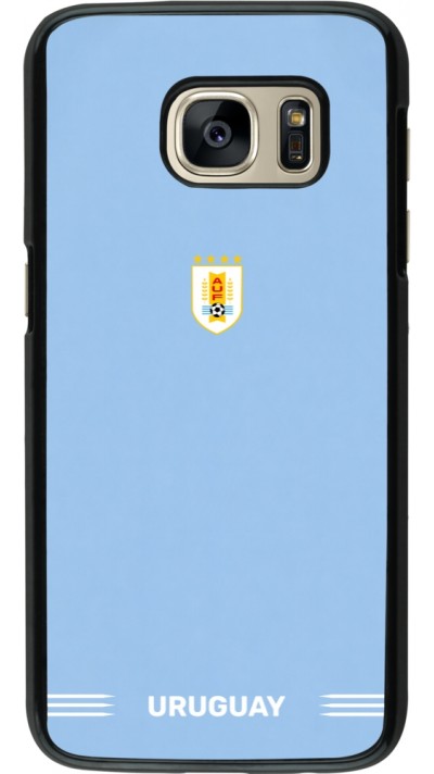 Samsung Galaxy S7 Case Hülle - Uruguay 2026 personalisierbares Fussballtrikot