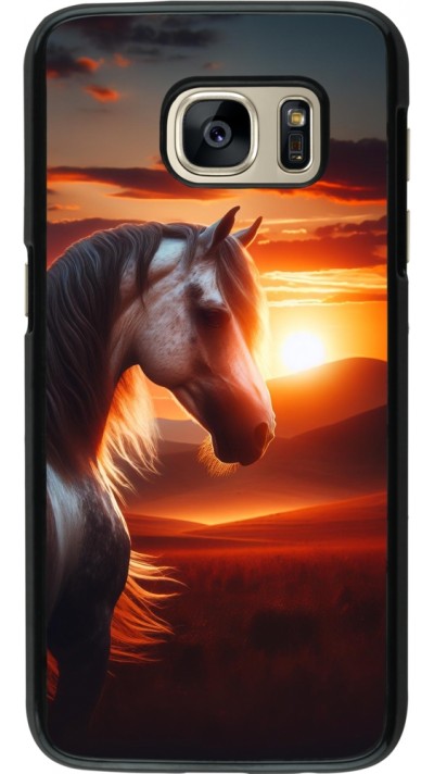 Coque Samsung Galaxy S7 - Majestic Sunset Horse Coque Samsung Galaxy S7 - Majestic Sunset Horse