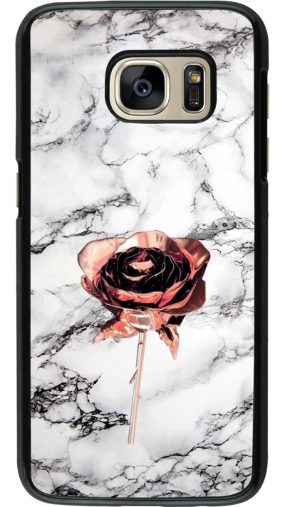Coque Samsung Galaxy S7 - Marble Rose Gold Coque Samsung Galaxy S7 - Marble Rose Gold