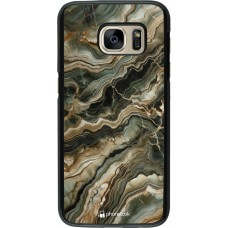 Samsung Galaxy S7 Case Hülle - Oliv Marmor