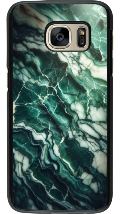 Coque Samsung Galaxy S7 - Marbre vert majestueux Coque Samsung Galaxy S7 - Marbre vert majestueux