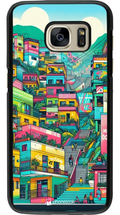 Coque Samsung Galaxy S7 - Medellin Comuna 13 Art Coque Samsung Galaxy S7 - Medellin Comuna 13 Art