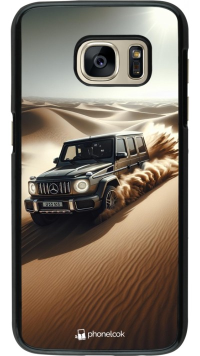 Coque Samsung Galaxy S7 - Mercedes G Drift Desert Coque Samsung Galaxy S7 - Mercedes G Drift Desert