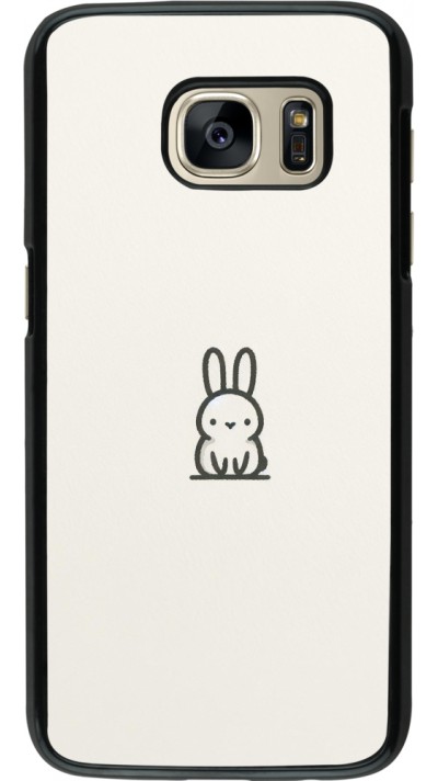 Coque Samsung Galaxy S7 - Minimal bunny cutie Coque Samsung Galaxy S7 - Minimal bunny cutie