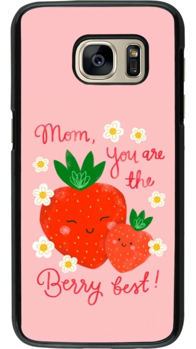 Samsung Galaxy S7 Case Hülle - Mom 2026 Berry best