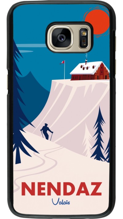 Coque Samsung Galaxy S7 - Nendaz Cabane Ski Coque Samsung Galaxy S7 - Nendaz Cabane Ski