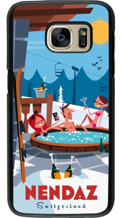 Coque Samsung Galaxy S7 - Nendaz Mountain Jacuzzi Coque Samsung Galaxy S7 - Nendaz Mountain Jacuzzi