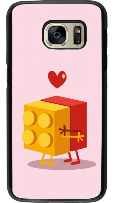 Samsung Galaxy S7 Case Hülle - Saint Valentines Day 26 Puzzle