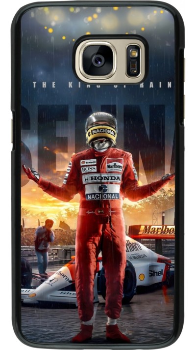 Samsung Galaxy S7 Case Hülle - Senna The King of Rain