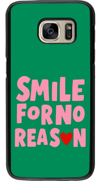 Samsung Galaxy S7 Case Hülle - Smile for no reason 2026