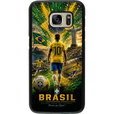 Samsung Galaxy S7 Case Hülle - Fussball Brasilien splash 2026