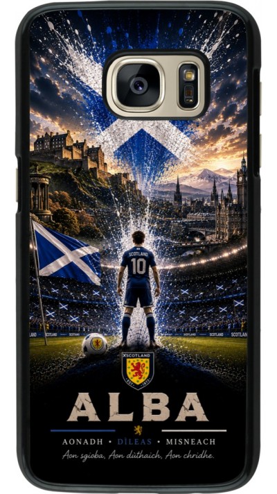 Samsung Galaxy S7 Case Hülle - Fussball Schottland splash 2026
