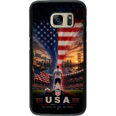 Samsung Galaxy S7 Case Hülle - Fussball Vereinigten Staaten splash 2026