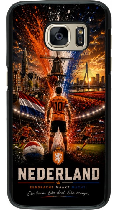 Samsung Galaxy S7 Case Hülle - Fussball Niederlande splash 2026