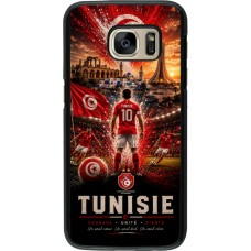 Samsung Galaxy S7 Case Hülle - Fussball Tunesien splash 2026
