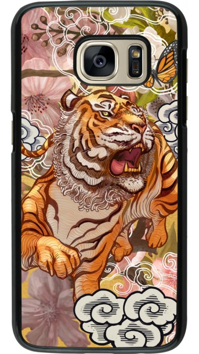 Samsung Galaxy S7 Case Hülle - Spring 23 japanese tiger