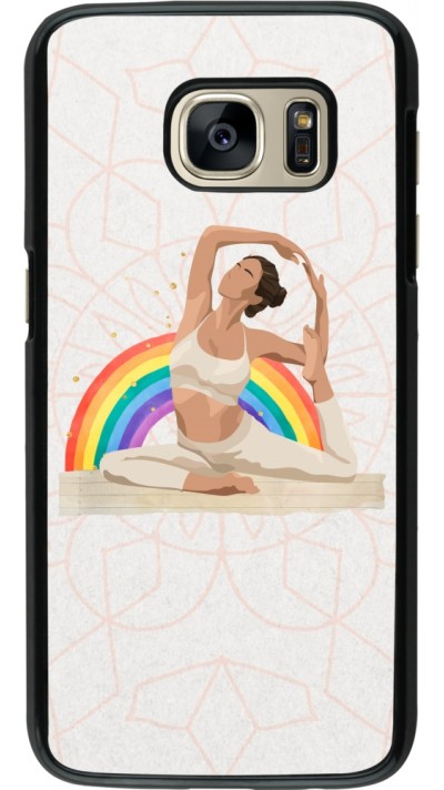Samsung Galaxy S7 Case Hülle - Spring 23 yoga vibe