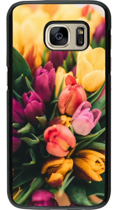 Coque Samsung Galaxy S7 - Bouquet of tulips Spring 2026