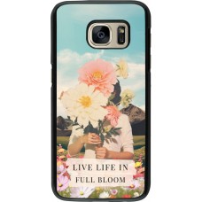 Samsung Galaxy S7 Case Hülle - Live life in full moon Spring 2026