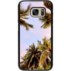 Samsung Galaxy S7 Case Hülle - Summer 2023 palm tree vibe