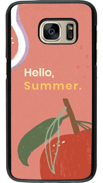 Samsung Galaxy S7 Case Hülle - Summer 2025 Hello summer