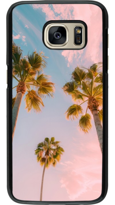 Samsung Galaxy S7 Case Hülle - Summer 2025 Palmiers