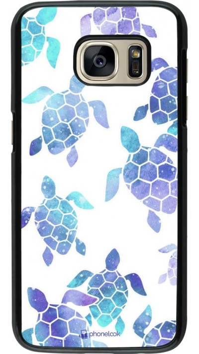 Coque Samsung Galaxy S7 - Turtles pattern watercolor Coque Samsung Galaxy S7 - Turtles pattern watercolor