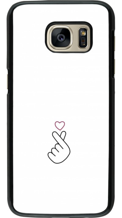 Samsung Galaxy S7 Case Hülle - Valentine 2024 heart by Millennials