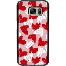 Samsung Galaxy S7 Case Hülle - Valentine 2024 with love heart