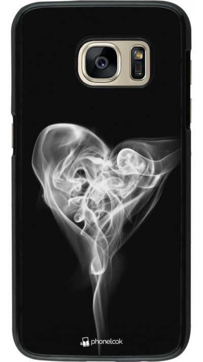 Coque Samsung Galaxy S7 - Valentine 2022 Black Smoke Coque Samsung Galaxy S7 - Valentine 2022 Black Smoke