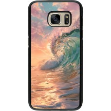 Samsung Galaxy S7 Case Hülle - Wave Sunset