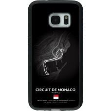 Samsung Galaxy S7 Case Hülle - Silikon schwarz F1 Track 2025 Monaco