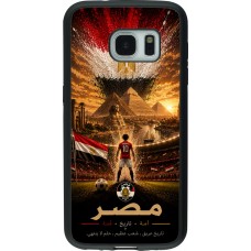 Samsung Galaxy S7 Case Hülle - Silikon schwarz Fussball Ägypten splash 2026