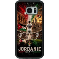 Samsung Galaxy S7 Case Hülle - Silikon schwarz Fussball Jordanien splash 2026
