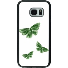 Samsung Galaxy S7 Case Hülle - Silikon schwarz Butterflies Spring 2026