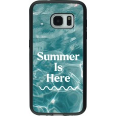 Samsung Galaxy S7 Case Hülle - Silikon schwarz Summer 2025 Summer is here