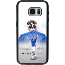 Samsung Galaxy S7 Case Hülle - Silikon schwarz Thank you Roger