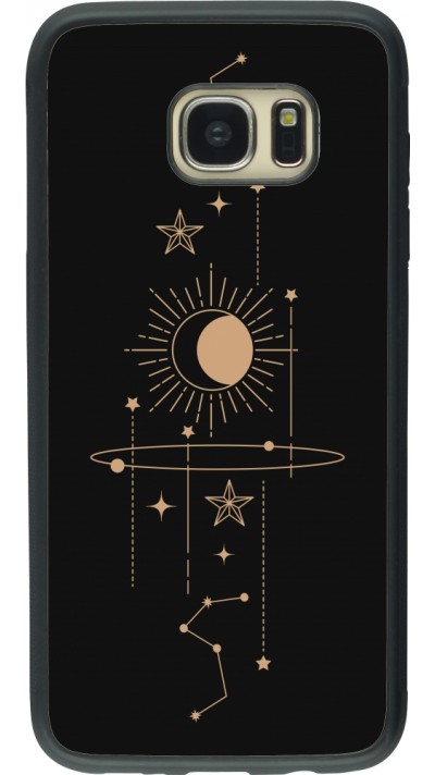 Samsung Galaxy S7 edge Case Hülle - Silikon schwarz Spring 23 astro