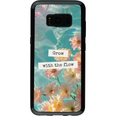 Samsung Galaxy S8 Case Hülle - Hybrid Armor schwarz Summer 2025 Grow with the flow