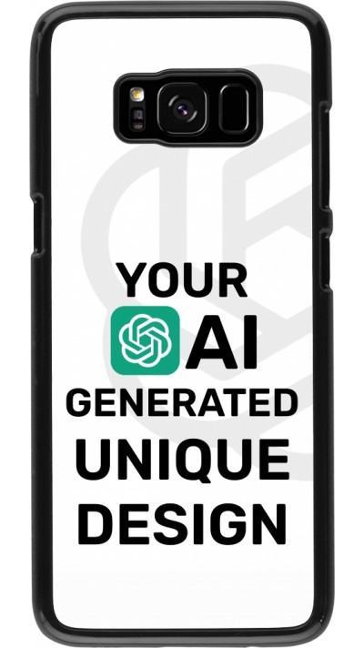 Samsung Galaxy S8 Case Hülle - 100% einzigartig erstellt dank Deiner Kreativität und künstlicher Intelligenz (KI)