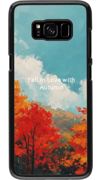 Samsung Galaxy S8 Case Hülle - Autumn 25 Fall in love
