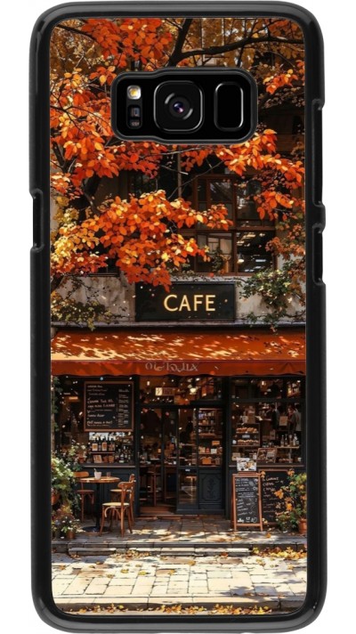 Samsung Galaxy S8 Case Hülle - Autumn 25 Coffee shop