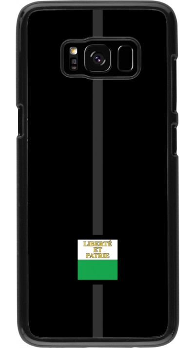 Samsung Galaxy S8 Case Hülle - Kanton VD schwarz Samsung Galaxy S8 Case Hülle - Kanton VD schwarz