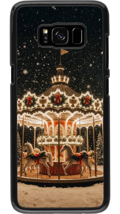Samsung Galaxy S8 Case Hülle - Christmas 25 Carousel